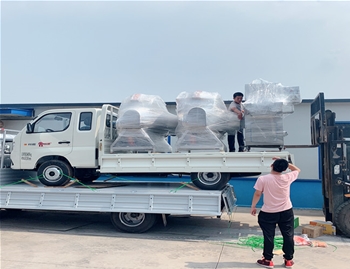 匯品600L可傾燃?xì)庵箦?臺(tái)，牛肉專用鹽水注射機(jī)1臺(tái)發(fā)往陜西