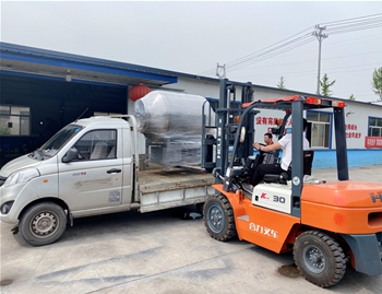 600L變頻水冷泵真空滾揉機發(fā)往安丘