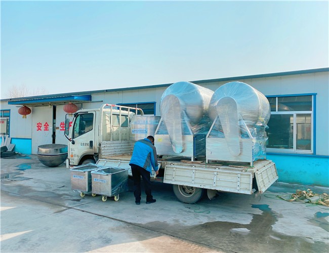 1600L\1200L真空滾揉機，700L電加熱夾層鍋，發貨河南