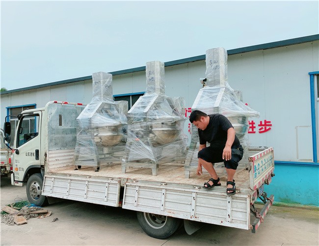 半自動行星攪拌炒鍋3臺，發(fā)貨杭州